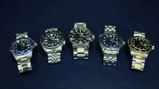 Automatic Dive Watch Comparison Across 5 