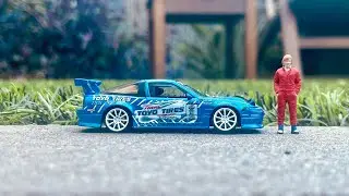 Micro Turbo 1/64 1989 Nissan 180SX Toyo tires Drift #microturbo #nissan #toyotires / hotwheels
