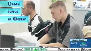 Объём торгов на Форекс