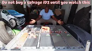 Do not buy a salvage VW iD3 until you watch this