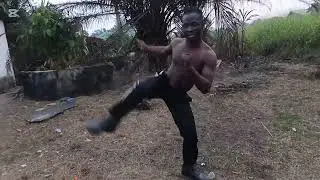 Mixed karate training 