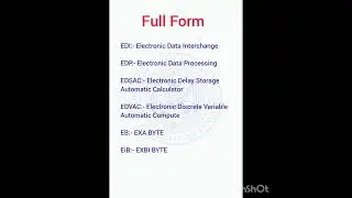 Full Form