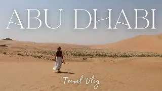 What I Did & Wore in Abu Dhabi ✨ Travel Vlog & Outfit Diaries 🐫