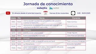 Jornada de conocimiento ➡️ Autentia & Lean Mind