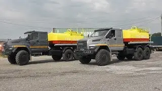 Автоцистерна для технической воды АЦ-10 ТВ на шасси УРАЛ 4320-6952-74
