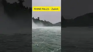 RHINE Waterfall in Zurich Switzerland #freetutravel #switzerland #tourist #visa
