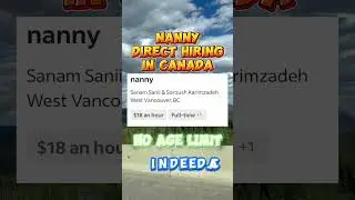 Nanny Direct Hiring in Canada I Buhay Canada #shorts