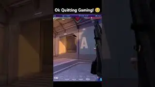 I QUIT!! #girlgamer #valorant #shorts