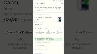 Finally Booked #iphone14plus in Lowest Price #bigbilliondays2023