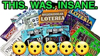 WOW! PROFIT! I spent $300 on lottery tickets, but WON MORE!  Chase rd 1
