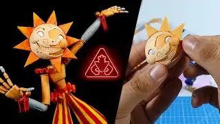 SUNDROP/DAYCARE ATTENDANT😱😱COLAB:@Roart (FNAF SECURITY BREACH) PLASTILINA✔ PORCELANA✔POLYMER CLAY