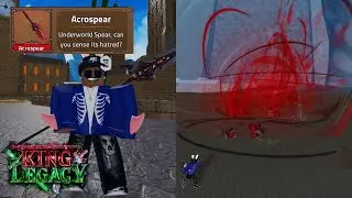 Acrospear Obtain + Showcase | King Legacy Update 5