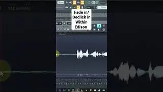 fade in/declick in within Edison 