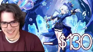 CHAT CURSED MY FURINA PULLS! | I swipe for the first time in Genshin Impact!
