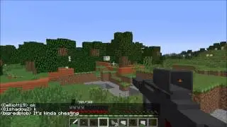 Minecraft Flan's mod TDM /w Friends #1 so fun :)
