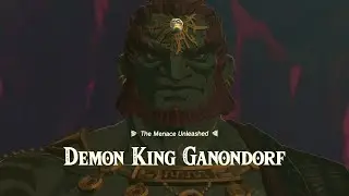 Demon King Ganondorf Boss Part 1 : Zelda Tears of The Kingdom