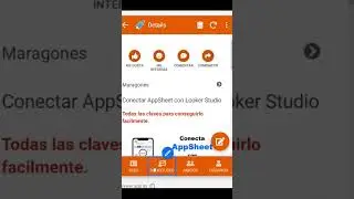 Red social hecha con Appsheet