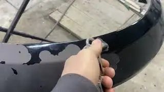 Как не надо красить авто