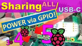 Raspberry Pi 5: How to use USB-C port for sharing & power computer via GPIO?