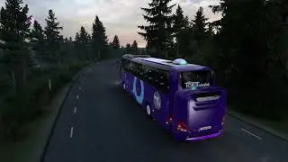Euro Truck Simulator 2 Bus trip to Tromso with Neoplan Tourliner C13 (part1)