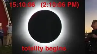 2024 April 8 Total Eclipse, version 2 (shorter and faster)