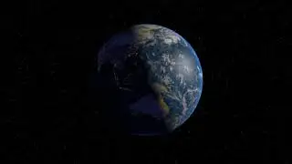 Earth Rotation Animation