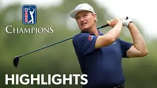Ernie Els shoots 6-under 66 | Round 2 | Regions Tradition | 2023