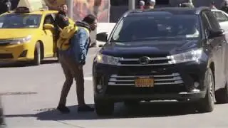Guy can't find his Uber