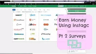 Instagc pt2 How to earn money doing Surveys