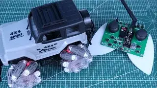 Upgrade off-road rc car using my custom transmitter