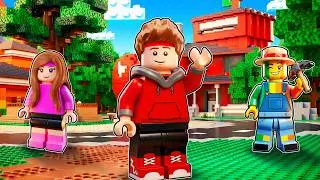 Minecraft, but everything is made of LEGO!