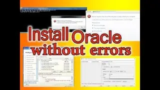 Install oracle 11g database / weblogic / forms and reports without errors