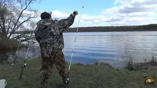 Opening of the fishing season for bream and other peaceful fish using donks, fishing with Korvolo...