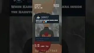 When Karin Saw Dark Chakra Inside The Naruto || #shorts#naruto#anime