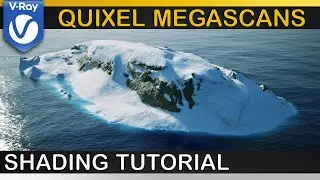 V-Ray | How to use MEGASCANS | QUIXEL Bridge