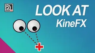 Create Look At constraint in Houdini KineFX