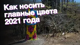 Как носить главные цвета 2021 года
