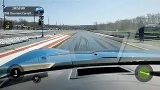 c6z06 @ Island Dragway on Bias ply slick, but radials full size fronts - SWAY!!!!