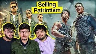 NORMIES REACT TO BADE MIYAN CHOTE MIYAN & FIGHTER MOVIE REVIEW
