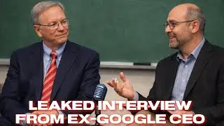 Leaked Interview From Ex-Google CEO / The Shift Is Closer Than You Think / Stanford University 