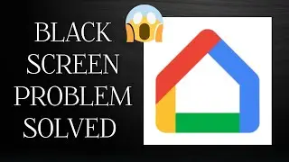 Solve "Google Home" Black Screen Problem || SR27SOLUTIONS