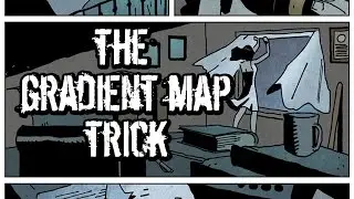 How To Color Comic Books! The Gradient Map Trick