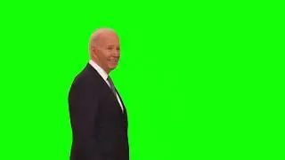 Green Screen Joe Biden Smiling Meme