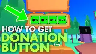 How to get a DONATION BUTTON on PLS DONATE **FOR FREE**