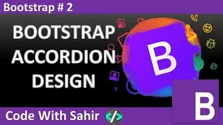 Accordion in bootstrap 5 | tutorial #2