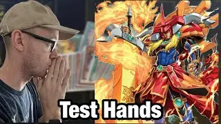 l YuGiOh l 1 HOUR of Infernoble Flame Swordsman Test Hands