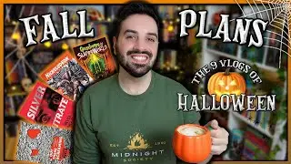 My Reading and Video Plans This Fall 🍂 The 9 Vlogs of Halloween is Back!