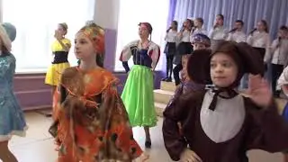 Выступление воспитанников вокального ансамбля «Акцент» и кружка 