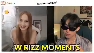 CEWE BULE INI NAKSIR SAMA ORANG INDO SETELAH DIKASIH RIZZ (W Rizz Moments)!!! OME TV INTERNASIONAL