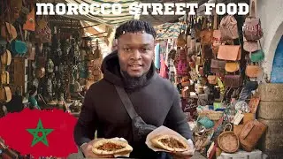 Trying  Out  Moroccan Street Food In Fes - Morocco 🇲🇦 Street Food Tour In Morocco's Oldest Market.